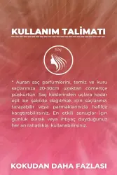 Auran 2'li Çok Sevilen Favori Saç Parfümü Besleyici ve Onarıcı Saç Bakım Spreyi Seti Hair Perfume 2x 100ml - 7