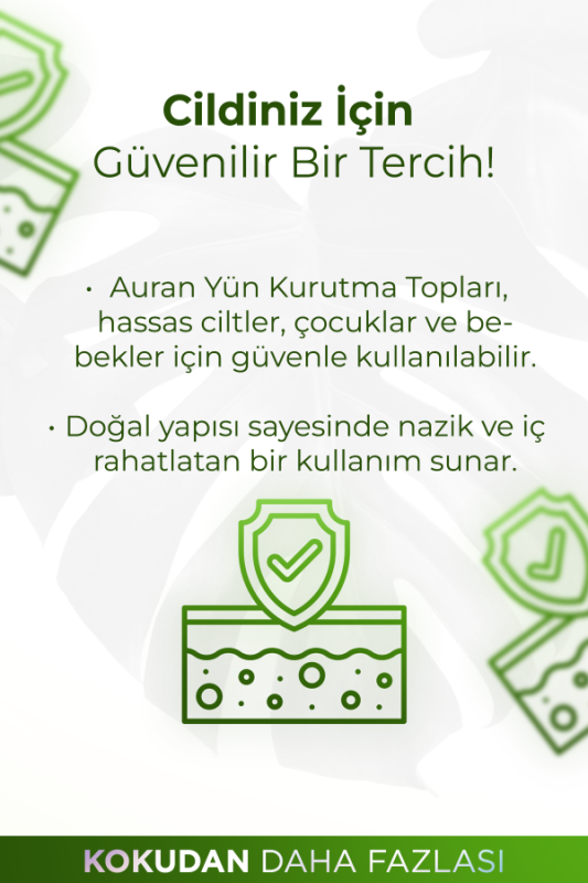 3x Çamaşır Yün Keçe Kurutma Topu, Kurutma Makinesi İçin Doğal Yumuşatıcı, Esansiyel Yağ Hediyeli Set - 7