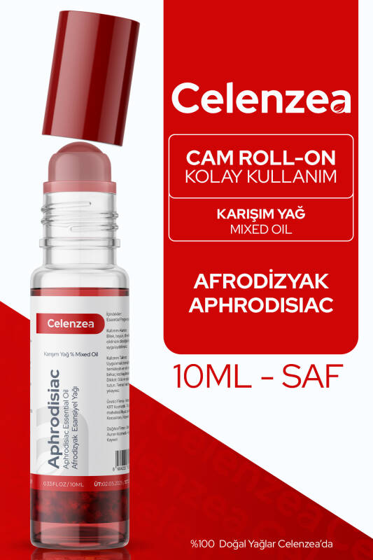 Flowy Oils Afrodizyak Özel Karışım Esansiyel Yağ Uçucu Yağ Karışımı Afrodizyak Etkili Koku, Esans Doğal 10ml - 1