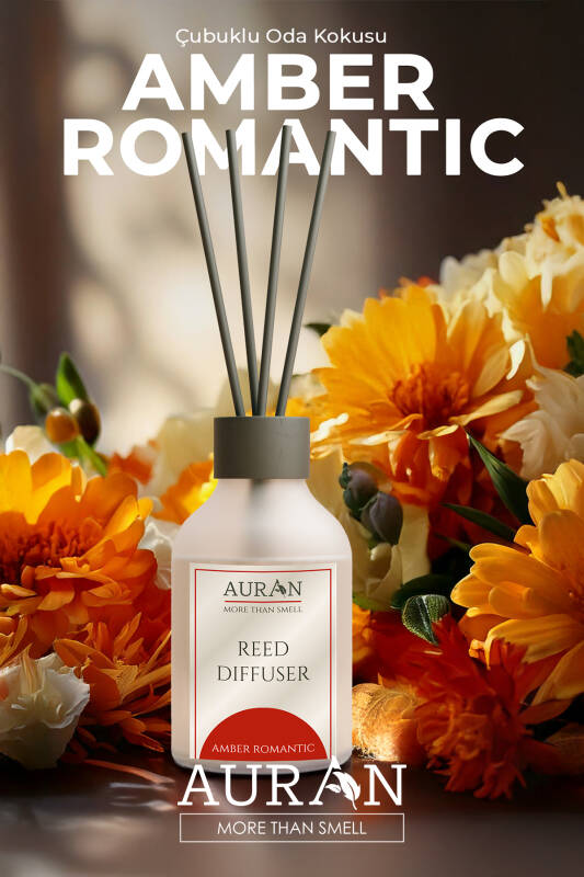 Amber Romantik Çubuklu Oda Kokusu Bambu Kokusu Amber Romantic Reed Diffuser 50ml - 10