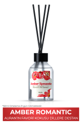 Amber Romantik Çubuklu Oda Kokusu Bambu Kokusu Amber Romantic Reed Diffuser 50ml - 1