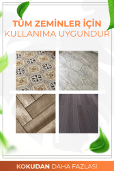 Amber Romantik Kokulu Akıllı Robot Süpürge Suyu, Mop Suyu Yüzey Temizleyici Robot Deterjanı 250ml - 3