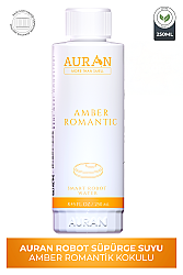 Amber Romantik Kokulu Akıllı Robot Süpürge Suyu, Mop Suyu Yüzey Temizleyici Robot Deterjanı 250ml - AURAN
