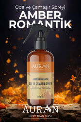 Amber Romantik Parfümlü Oda ve Çamaşır Spreyi Ortam ve Kumaş Kokusu Amber Romantic Room Spray 500ml - 9