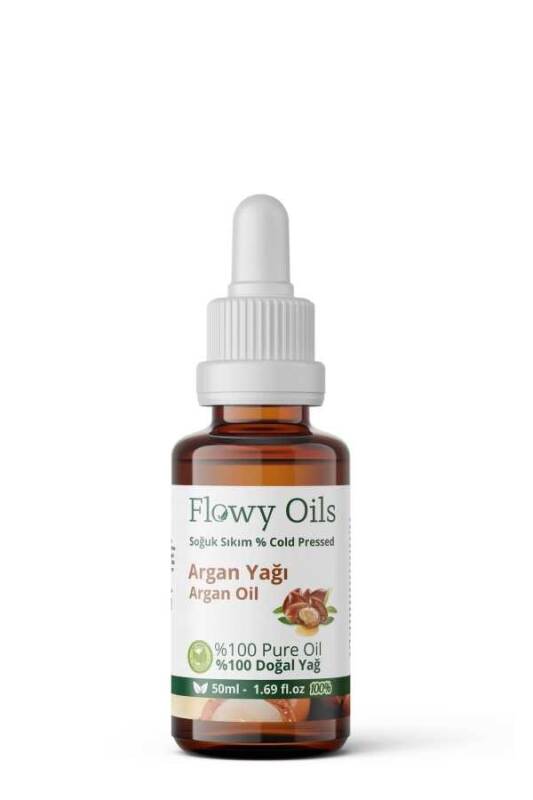 Flowy Oils Argan Yağı %100 Doğal Bitkisel Sabit Yağ Argan Oil 50ml - 2