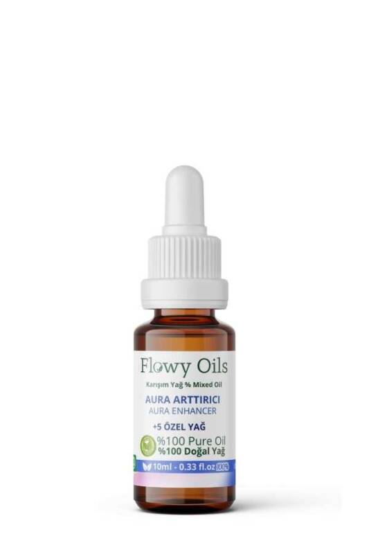 Aura Arttırıcı Uçucu Yağı +5 Özel Yağ Karışımı, %100 Doğal Meditasyon ve Yoga Yağı, Duygusal Denge ve Motivasyon Yükseltici, Aromaterapi 10ml - 2