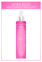 Aura Bliss Parfümlü Kadın Vücut Spreyi Vücut Kokusu Vücut Misti Body Mist Spray 150ml - AURAN