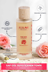 Auran Auran Saf Gül Hidrosolü, Cilt Bakım Toniği Pure Rose Hydrosol 100ml - AURAN