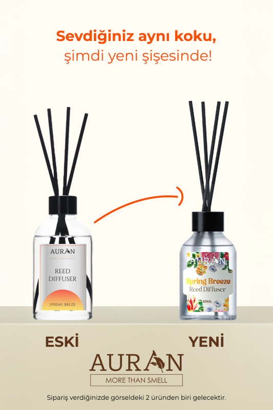 Bahar Esintisi Çubuklu Oda Kokusu Bambu Kokusu Spring Breeze Reed Diffuser 50ml - 2