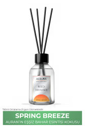 Bahar Esintisi Çubuklu Oda Kokusu Bambu Kokusu Spring Breeze Reed Diffuser 50ml - AURAN