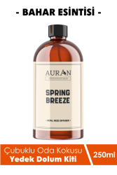 Auran Bahar Esintisi Yedek Çubuklu Oda Ve Ortam Kokusu Esansı Yedek Dolum Spring Breeze 250ml - 1