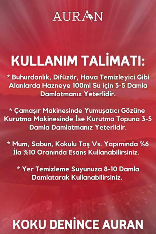 Auran Bebek Kokusu Esansiyel Uçucu Yağ Esans Koku Yağı Hobi Esans Mum Sabun Oda Kokusu 250ml - 6