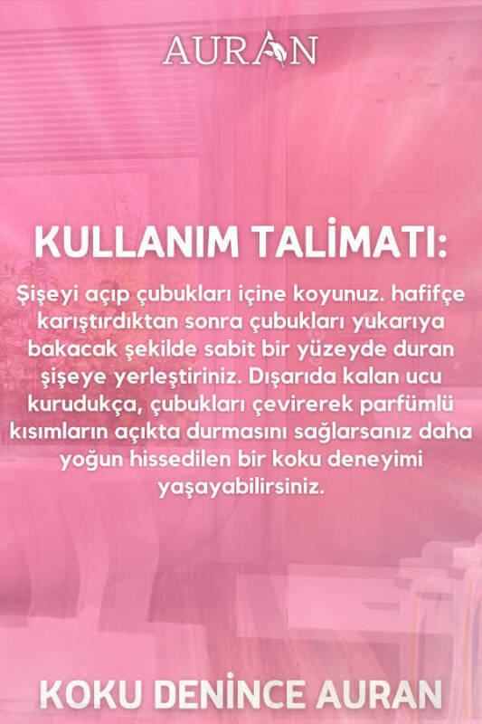 Bebek Pudrası Çubuklu Oda Kokusu Bambu Kokusu Baby Powder Reed Diffuser 50ml - 8