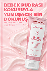 Bebek Pudrası Kokulu Nemlendirici Vücut Losyonu, Besleyici Onarıcı Tüm Ciltler İçin El ve Cilt Bakım Kremi 200ml - 3