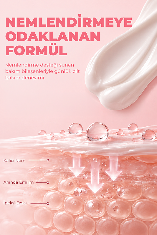Bebek Pudrası Kokulu Nemlendirici Vücut Losyonu, Besleyici Onarıcı Tüm Ciltler İçin El ve Cilt Bakım Kremi 200ml - 5