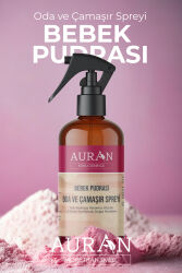 Bebek Pudrası Parfümlü Oda ve Çamaşır Spreyi Ortam ve Kumaş Kokusu Baby Powder Room Spray 500ml - 9