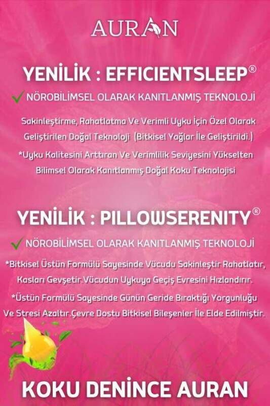 Auran Bebek Pudrası Uyku Ve Yastık Spreyi Rahatlatıcı Uyku Ve Dinlenme Spreyi Sleep And Pıllow Spray 50ml - 5