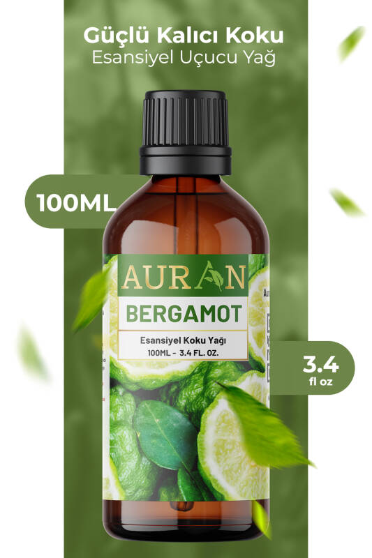 Bergamot Esansiyel Uçucu Koku Yağı Ortam Kokusu Doğal Yağ Sihirli Küre Hobi Esansı 100ml - 1