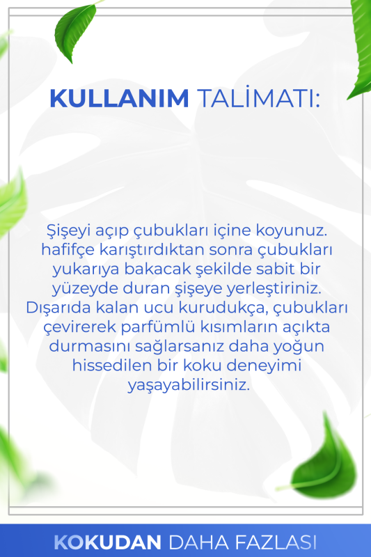 Beyaz Sabun Çubuklu Oda Kokusu Bambu Kokusu White Soup Reed Diffuser 50ml - 7