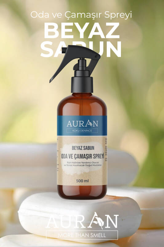 Beyaz Sabun Parfümlü Oda ve Çamaşır Spreyi Ortam ve Kumaş Kokusu White Soup Room Spray 500ml - 9