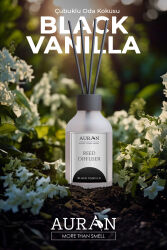 Black Vanilla Çubuklu Oda Kokusu Bambu Kokusu Black Vanilya Reed Diffuser 50ml - 10