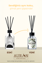 Black Vanilla Çubuklu Oda Kokusu Bambu Kokusu Black Vanilya Reed Diffuser 50ml - 2