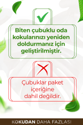 Vanilya Çubuklu Oda ve Ortam Kokusu Yedek Dolum Kiti Yedek Şişe Black Vanilla Refill 500ml - 2