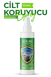 Body Protective Sprey Doğal Cilt Ve Vücut Koruyucu Bitkisel Aromatik Sprey 100 ml - Auran