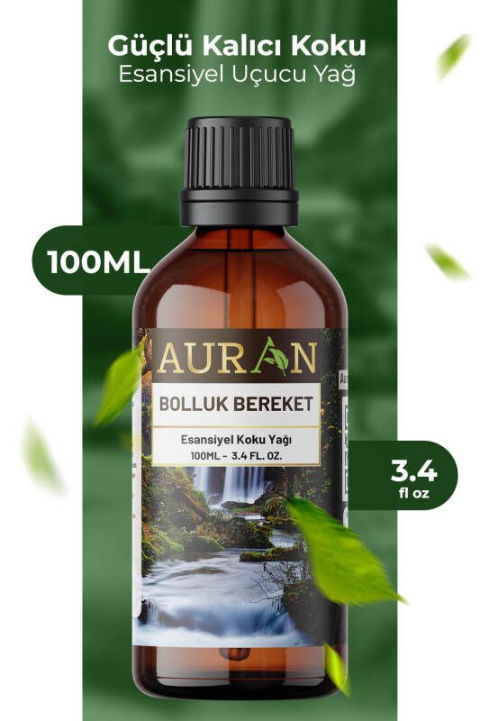 Bolluk Bereket Esansiyel Uçucu Koku Yağı Ortam Kokusu Doğal Yağ Sihirli Küre Hobi Esansı 100ml - 1