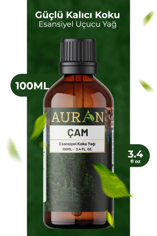 Çam Esansiyel Uçucu Koku Yağı Difüzör Esansı Buhurdanlık Yağı Aromaterapi Yağı 100ml - 1