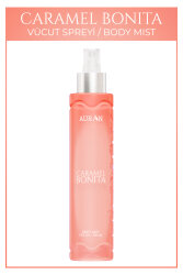 Caramel Bonita Parfümlü Kadın Vücut Spreyi Çekici ve Etkileyici Vücut Misti Body Mist Spray 150ml - Auran