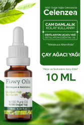 Flowy Oils Çay Ağacı Yağı %100 Doğal Bitkisel Uçucu Yağ Tea Tree Oil 10ml - 1