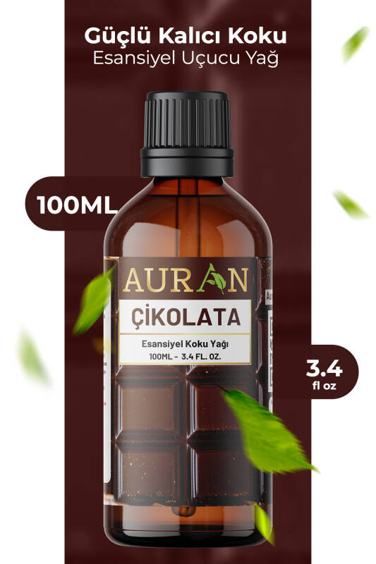 Çikolata Esansiyel Uçucu Koku Yağı Ortam Kokusu Doğal Yağ Sihirli Küre Hobi Esansı 100ml - 1