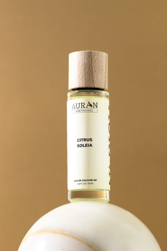 Citrus Soleia Cam Şişe 80 Derece Kolonya Premium Eau de Cologne 33ml - 2