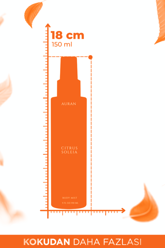 Citrus Soleia Parfümlü Kadın Vücut Spreyi Vücut Kokusu Vücut Misti Body Mist Spray 150ml - 5