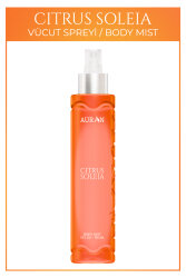 Citrus Soleia Parfümlü Kadın Vücut Spreyi Vücut Kokusu Vücut Misti Body Mist Spray 150ml - AURAN