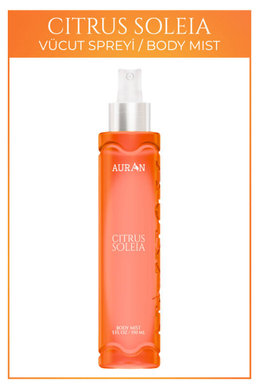 Citrus Soleia Parfümlü Kadın Vücut Spreyi Vücut Kokusu Vücut Misti Body Mist Spray 150ml - 1
