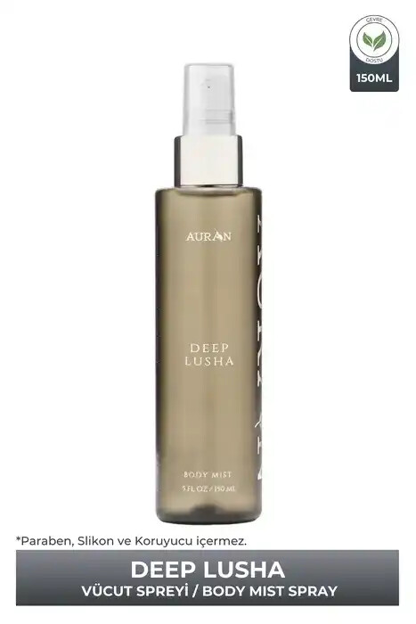 Deep Lusha Parfümlü Kadın Vücut Spreyi Vücut Kokusu Vücut Misti Body Mist Spray 150ml - AURAN