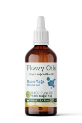 Flowy Oils Doğal Ozon Yağı %100 Saf Zeytinyağlı Ozon Bakım Yağı Olive Ozone Oil 100ml - Flowy Oils