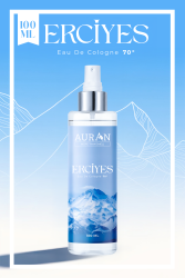 Erciyes Kolonyası Sprey 70 Derece Ferahlatıcı ve Serinletici Kolonya Premium Cologne 100ml - AURAN