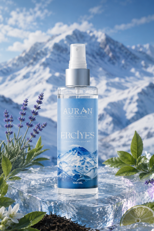 Erciyes Kolonyası Sprey 70 Derece Ferahlatıcı ve Serinletici Kolonya Premium Cologne 100ml - 5