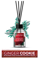 Ginger Cookie Çubuklu Oda Kokusu Bambu Ortam Kokusu Zencefilli Kurabiye Kokulu Reed Diffuser 50ml - 8