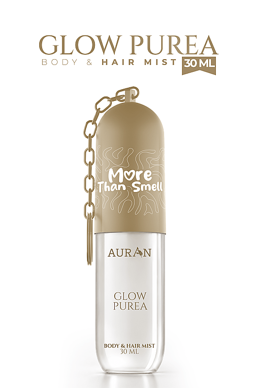 Glow Purea Vücut & Saç Spreyi Besleyici ve Onarıcı Saç Parfümü Anahtarlıklı Vücut Parfümü Charm Body & Hair Mist Spray 30ml - 1