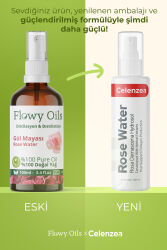 Gül Mayası Aydınlatıcı & Gözenek Sıkılaştırıcı Gül Suyu Cilt Yenileyici Gül Hidrosolü 100ml - 2