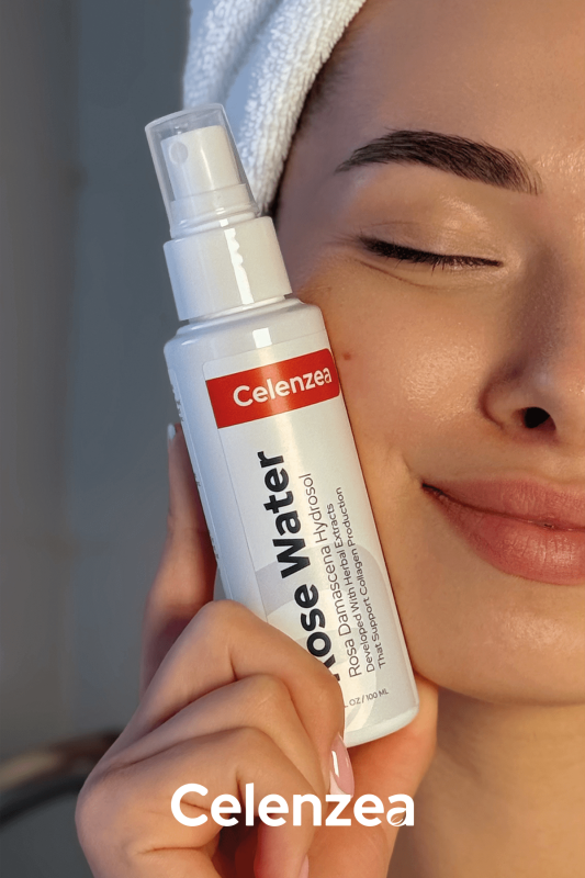 Gül Mayası Aydınlatıcı & Gözenek Sıkılaştırıcı Gül Suyu Cilt Yenileyici Gül Hidrosolü 100ml - 10