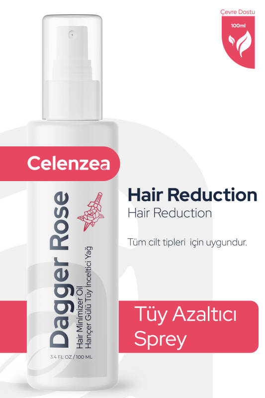 Hançer Gülü Yağı Tüy Azaltıcı Tüy İnceltici Tüy Dökücü Epilasyon Sprey Dagger Rose Oil 100ml - 3