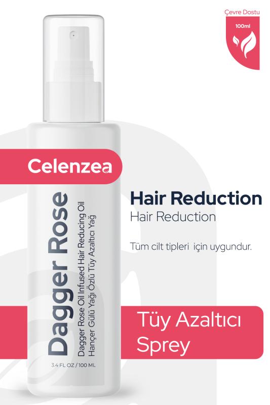 Hançer Gülü Yağı Tüy Azaltıcı Tüy İnceltici Tüy Dökücü Epilasyon Sprey Dagger Rose Oil 100ml - 1
