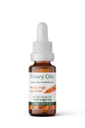 Flowy Oils Havuç Yağı %100 Doğal Bitkisel Sabit Yağ Carrot Oil 10ml - Flowy Oils