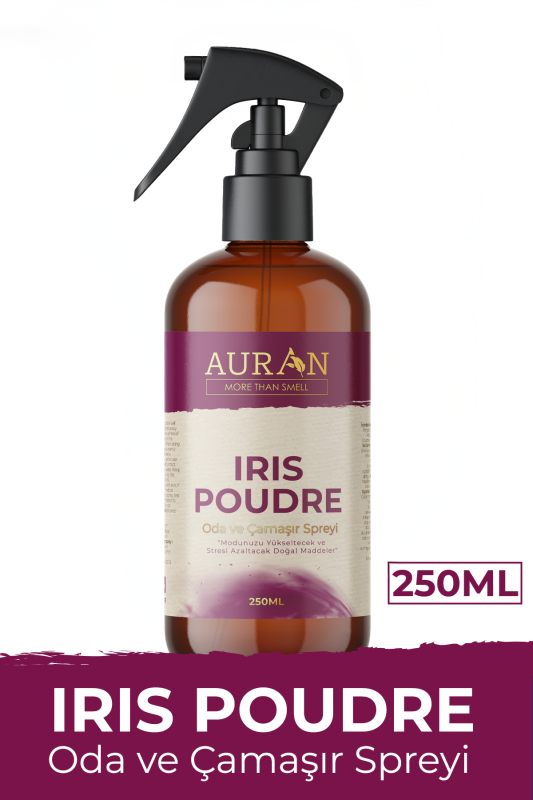 İris Pudra Parfümlü Oda Ve Çamaşır Spreyi Ortam Ve Kumaş Kokusu Iris Poudre Room Spray 250ml - 1