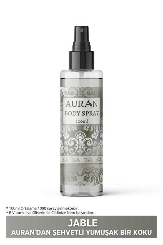 Jable Parfümlü Kadın Vücut Spreyi Vücut Kokusu Jable Body Mist Spray 100ml - 1